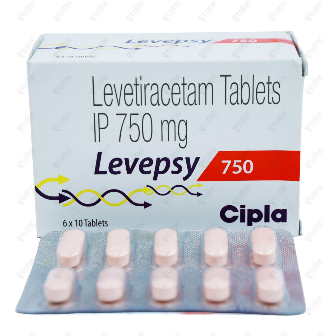 Levepsy 750mg Tablet 10's