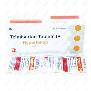 Hypertel 20mg Tablets 10's