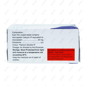 Atorsave 40mg Tablets 15's