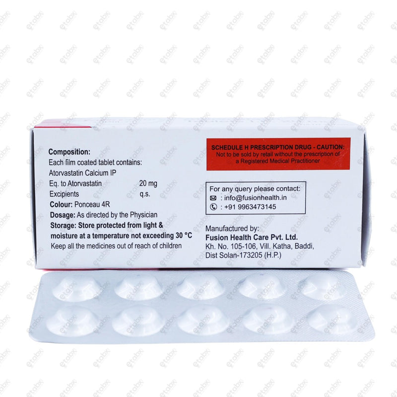 STATIGA 20mg Tablet 10's