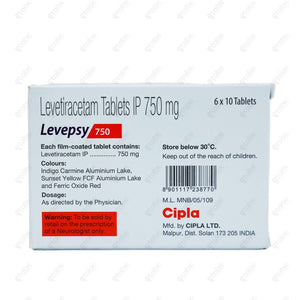 Levepsy 750mg Tablet 10's