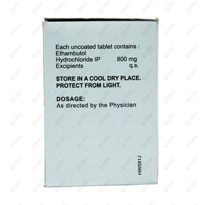 Mycobutol 800mg Tablet 10's