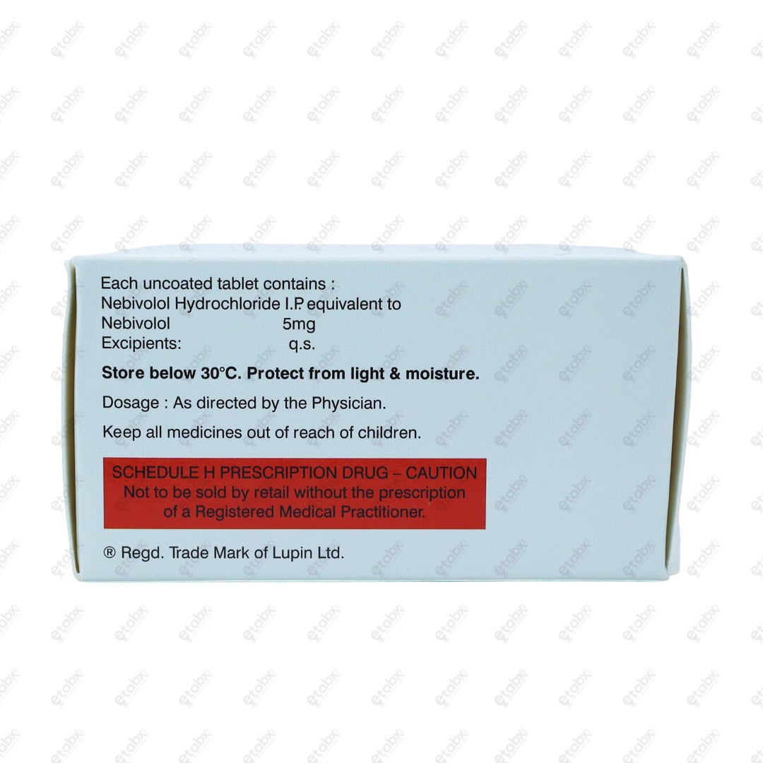 Nebistar 5mg Tablet 15's