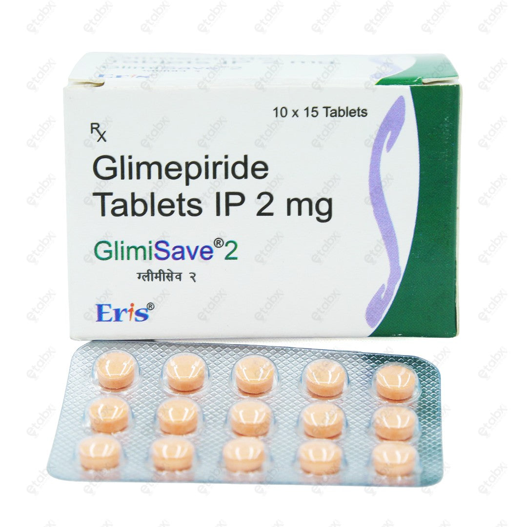 Glimisave 2mg Tablet 15's