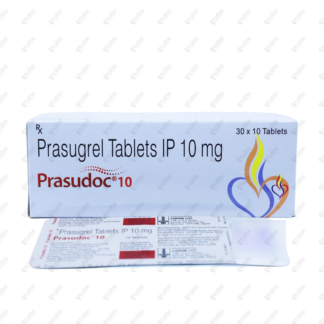 Prasudoc 10mg Tablet 10's