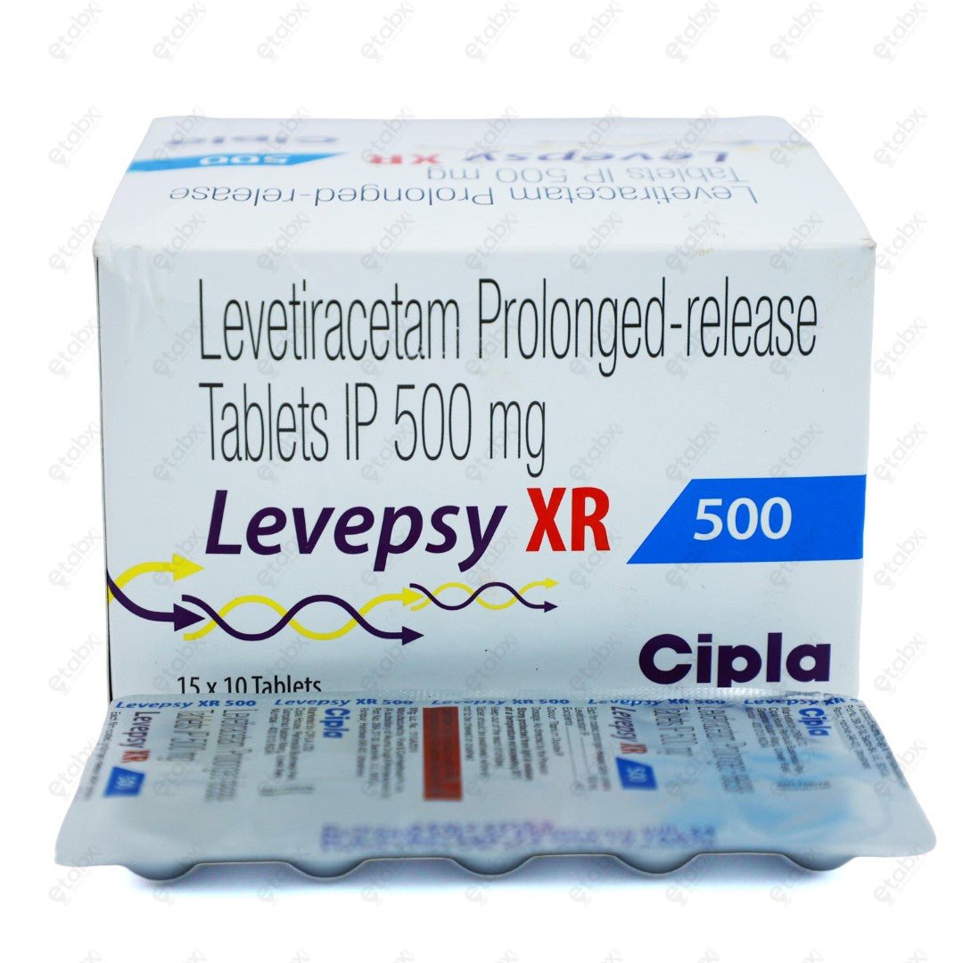 Levepsy XR 500mg Tablet 10's