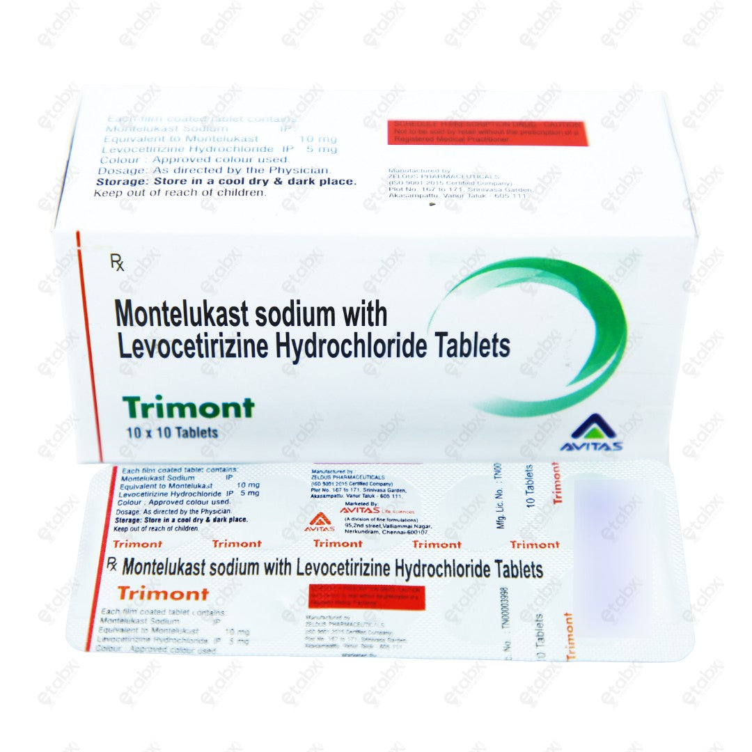 Trimont 10's Tablet