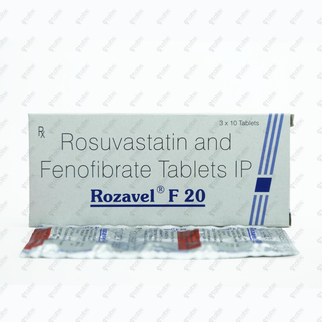 Rozavel F 20mg Tablet 10's