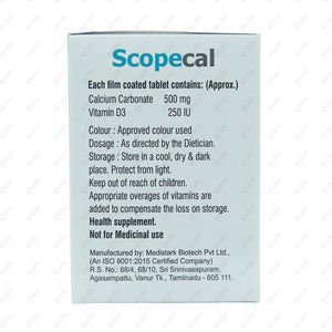 SCOPECAL Tablet 10's