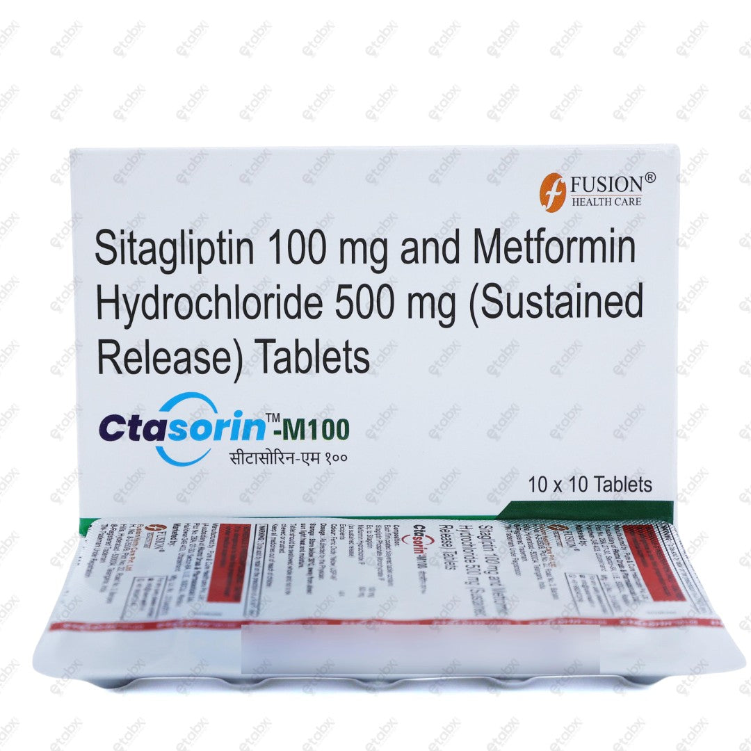 Ctasorin M 100 Tablets 10's
