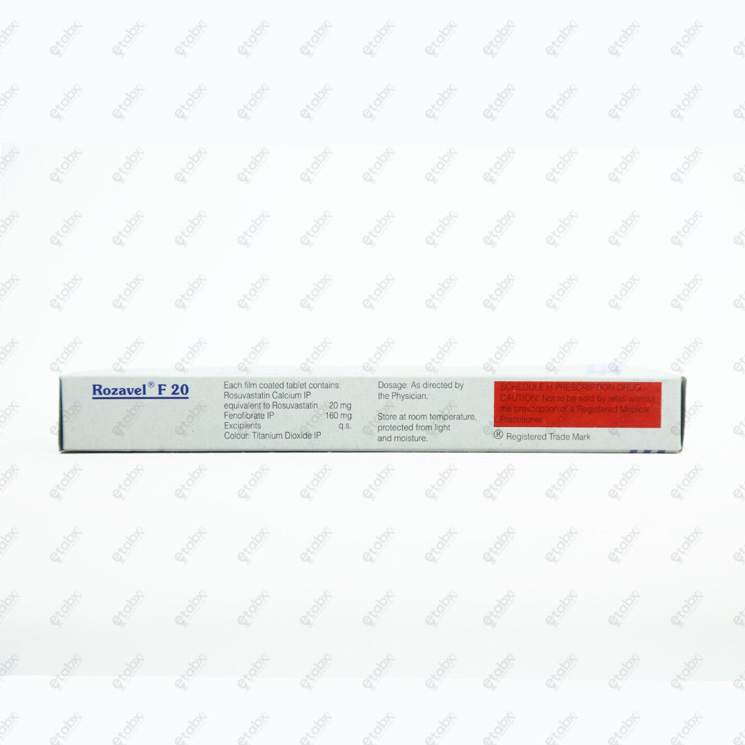 Rozavel F 20mg Tablet 10's