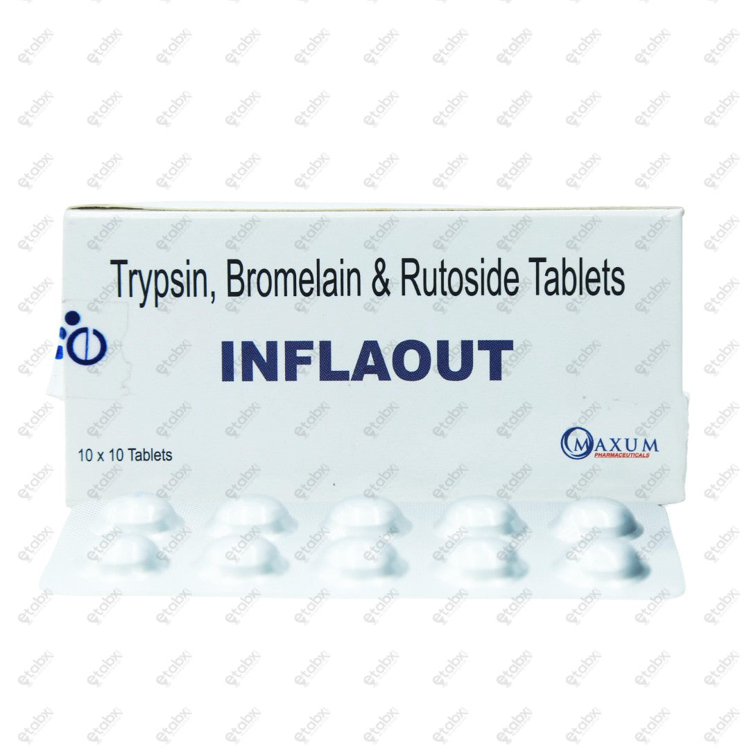 Inflaout Tablet 10's