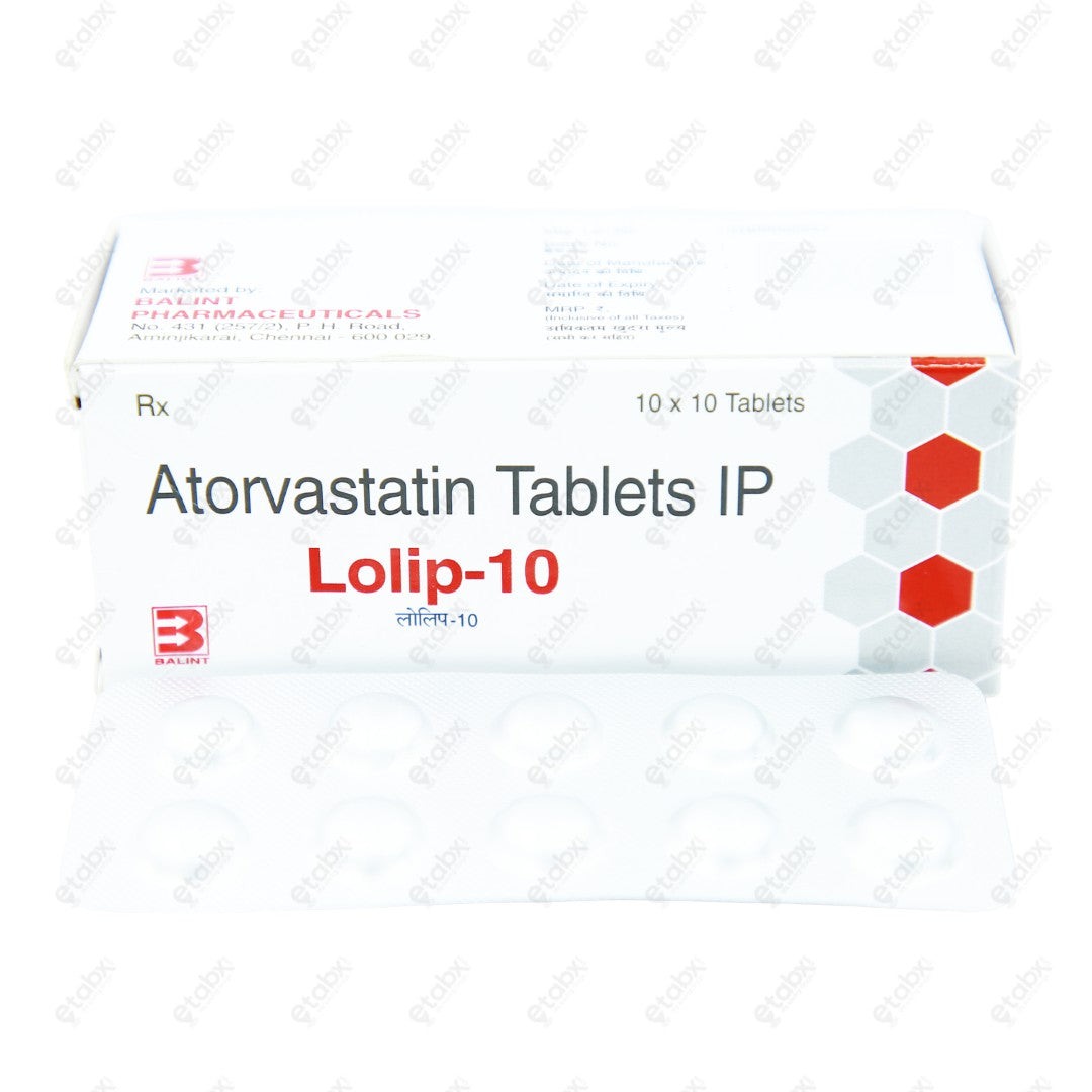 LOLIP 10mg Tablet 10's