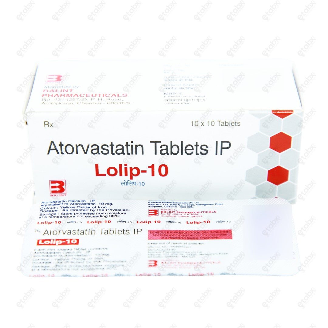 LOLIP 10mg Tablet 10's