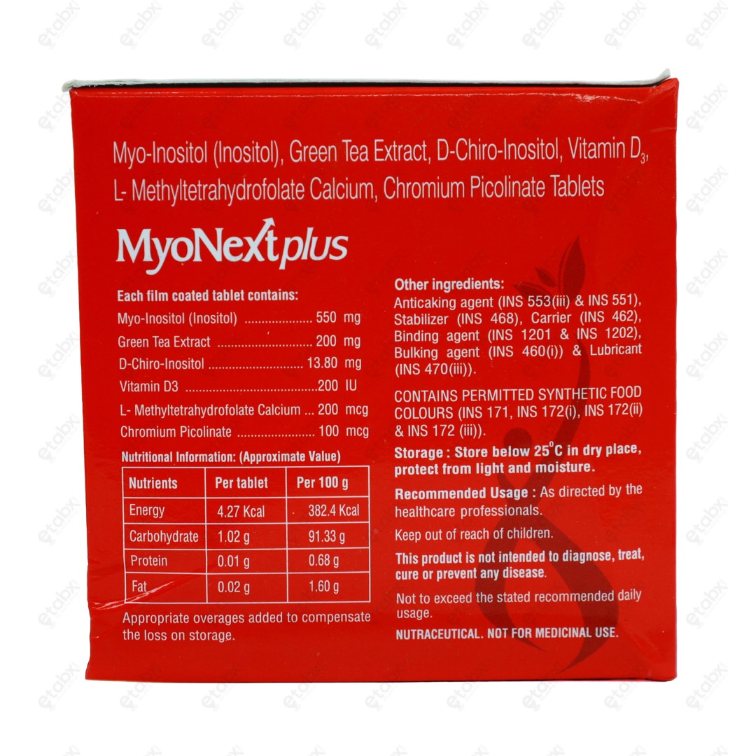 Nu Myonext Tablets 10's