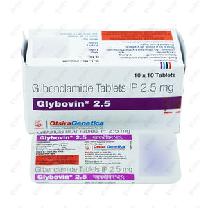 Glybovin 2.5 Tablet 10's
