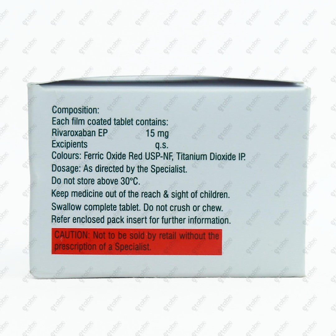 Rivaflo 15mg Tablet 10's