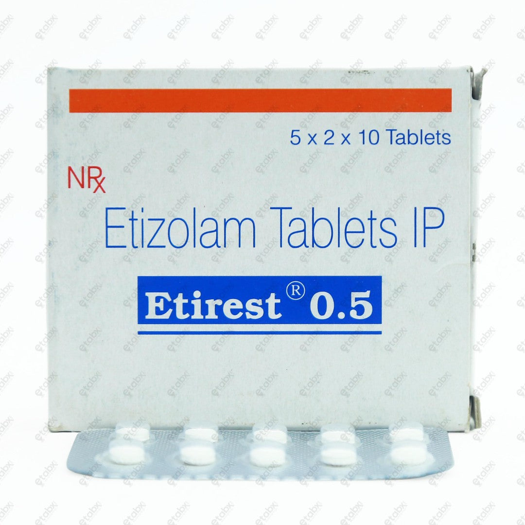 Etirest 0.5mg Tablets 10s