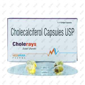 Cholerays Tablet 4's Softgel Capsules