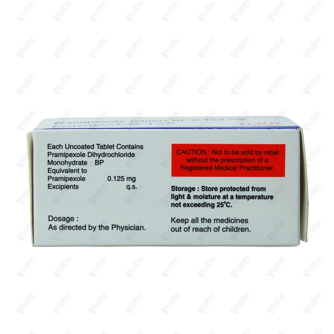 Pramiset 0.125 Tablet 10's