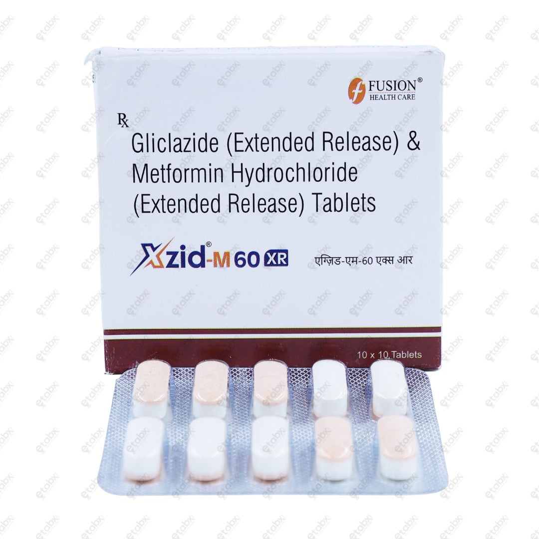 XZID M 60 XR Tablet 10's