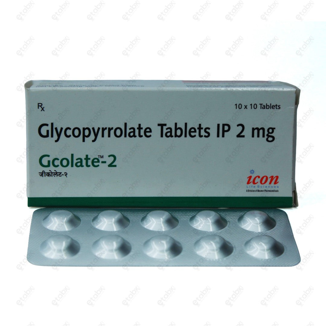 GCOLATE 2mg Tablets 10'S
