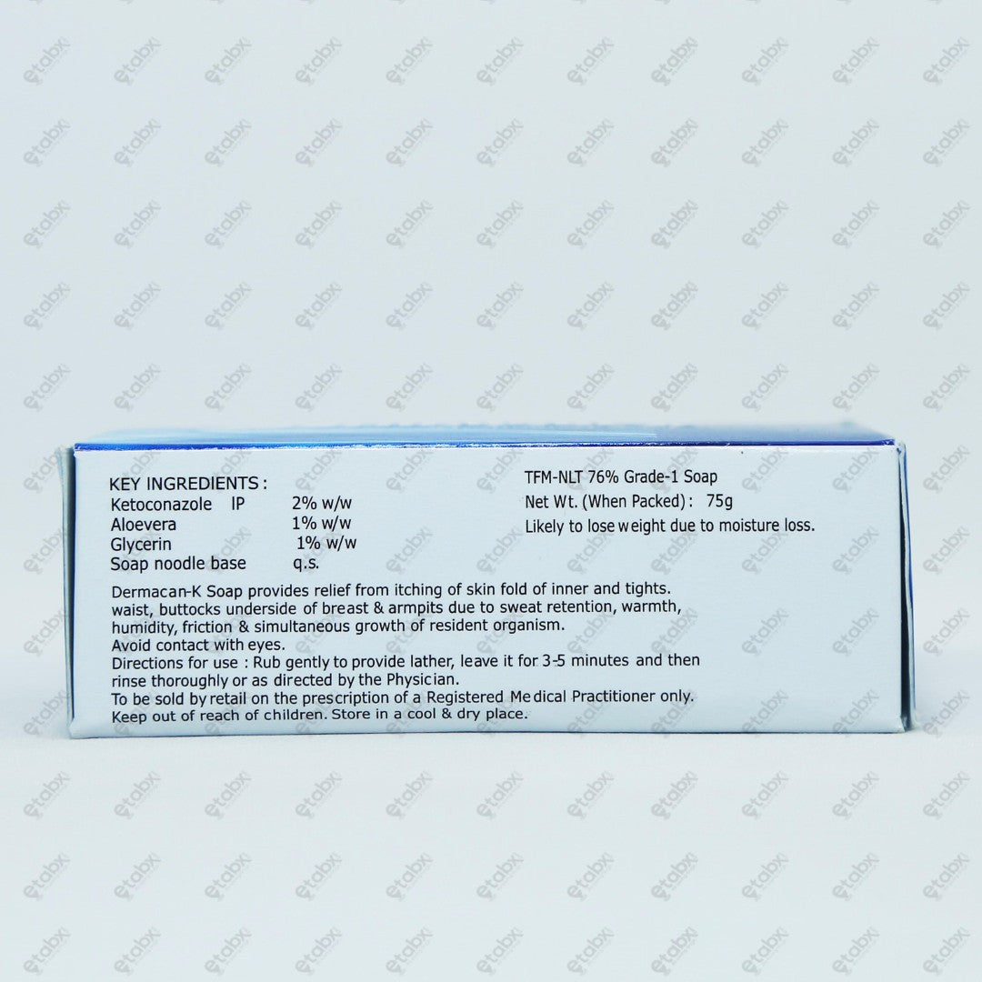 Dermacan K Soap 75gm