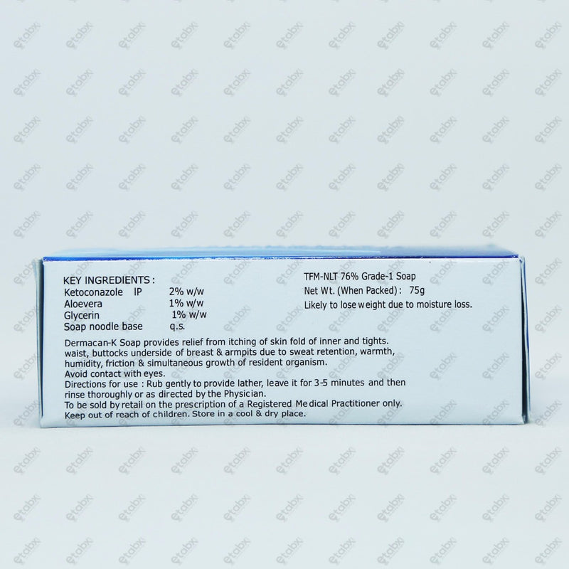 Dermacan K Soap 75gm