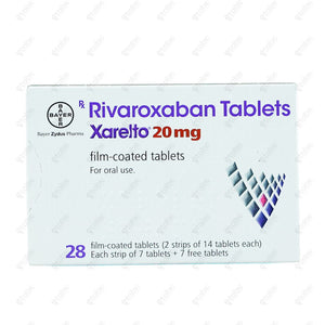 Xarelto 20mg Tablet 28s