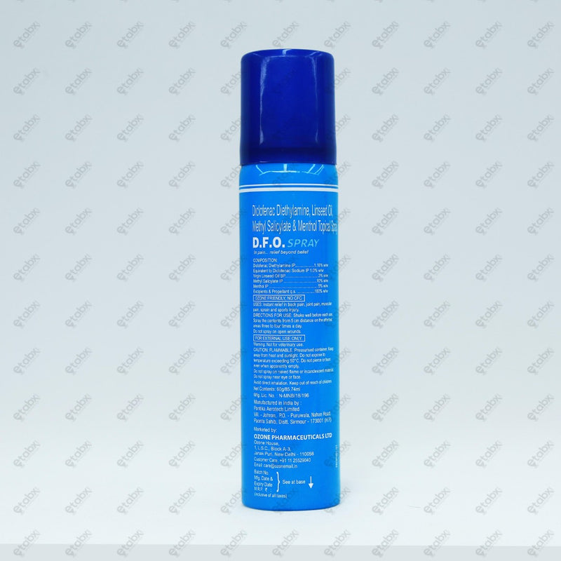 D.F.O Spray 60gm