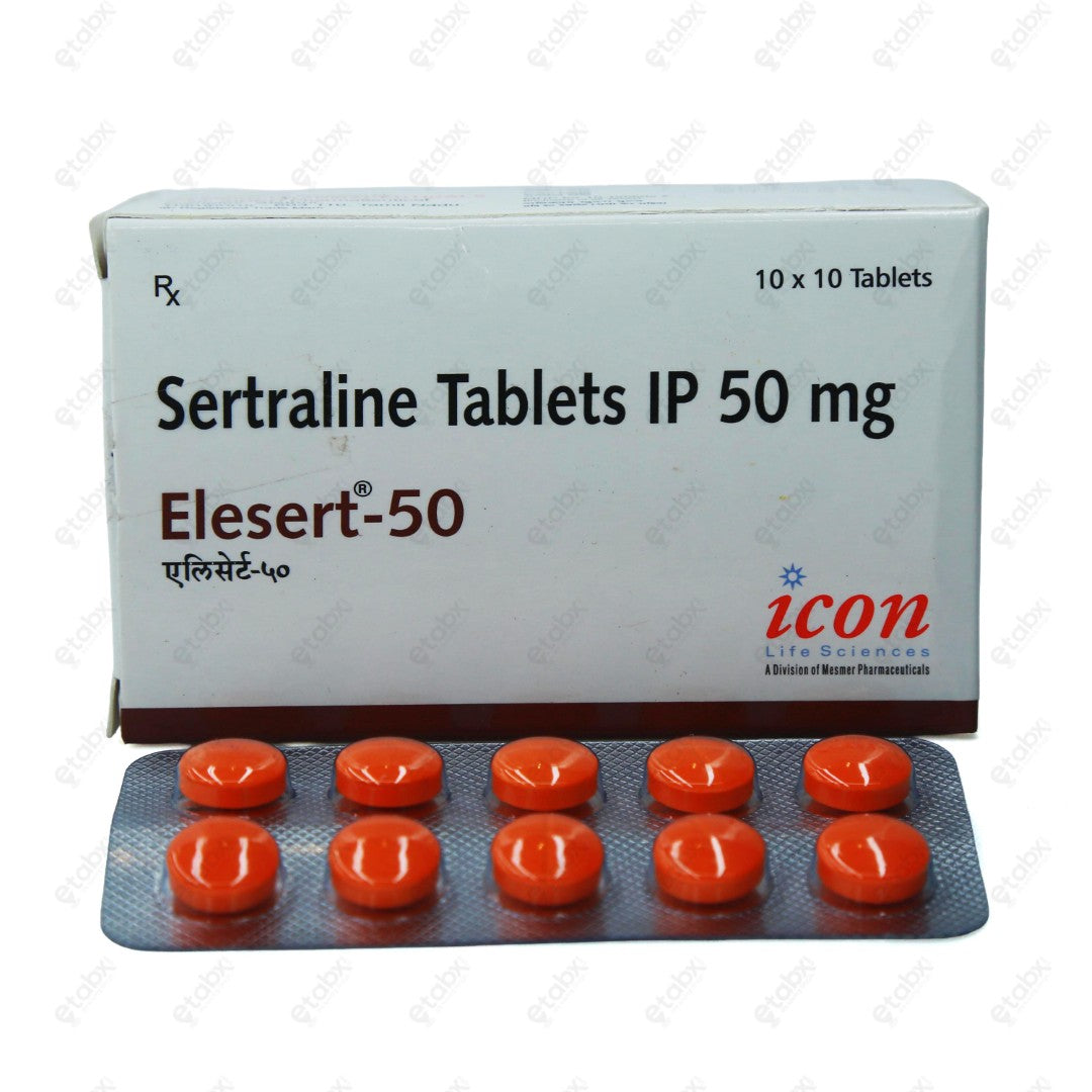 ELESERT 50mg Tablet 10's