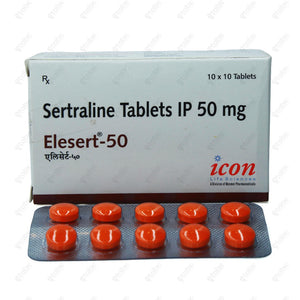 ELESERT 50mg Tablet 10's