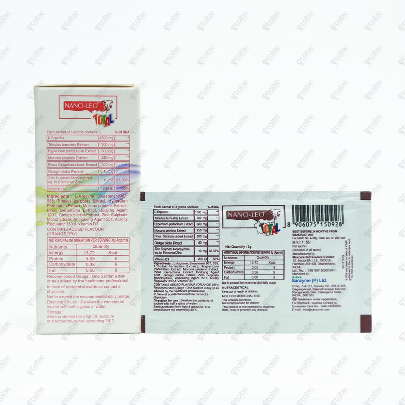 Nano Leo Total Sachets 10's