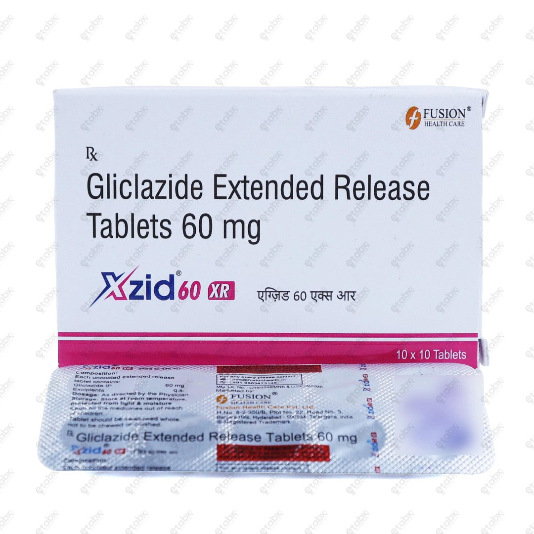 XZID 60 XR Tablets 10s