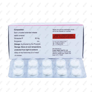 XZID 60 XR Tablets 10s