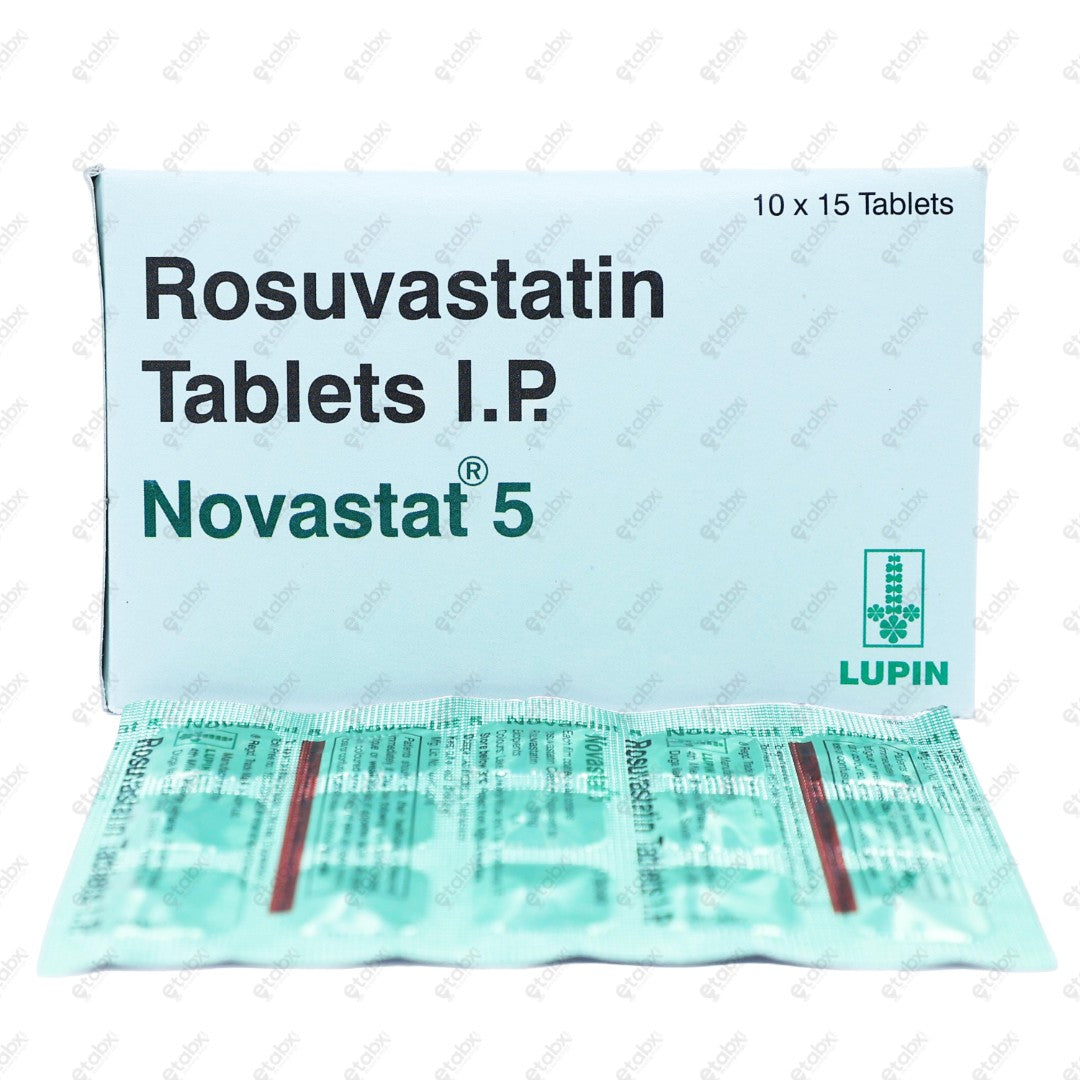 Novastat 5mg Tablet 15's