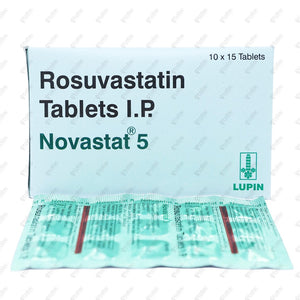 Novastat 5mg Tablet 15's