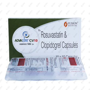 Advastat CV 10 Capsule 10's