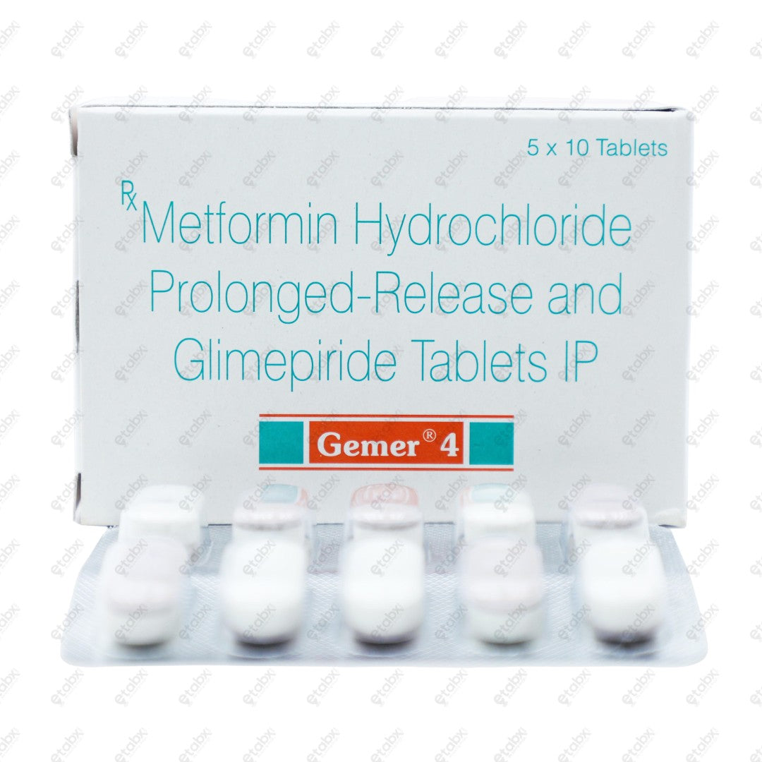 Gemer 4 Tablet 10's