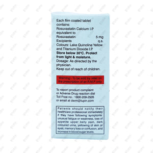 Novastat 5mg Tablet 15's