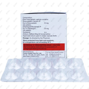 Advastat CV 10 Capsule 10's