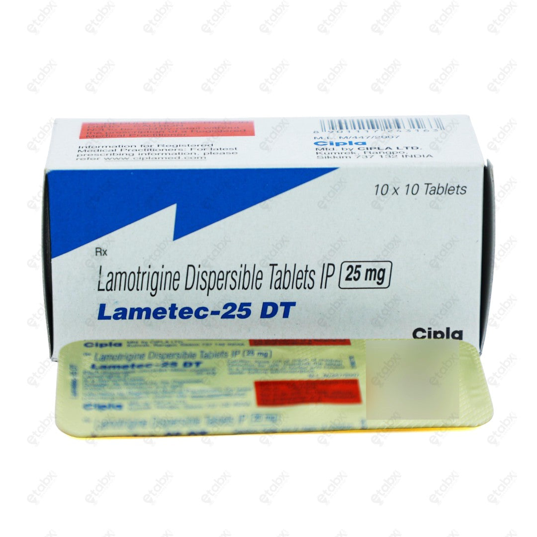 Lametec 25DT Tablets 10's