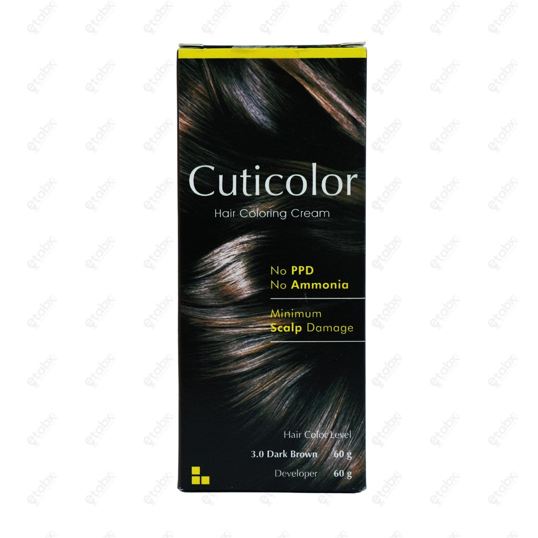 CUTICOLOR DARK BROWN 60GM