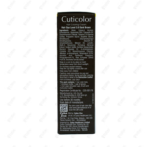 CUTICOLOR DARK BROWN 60GM