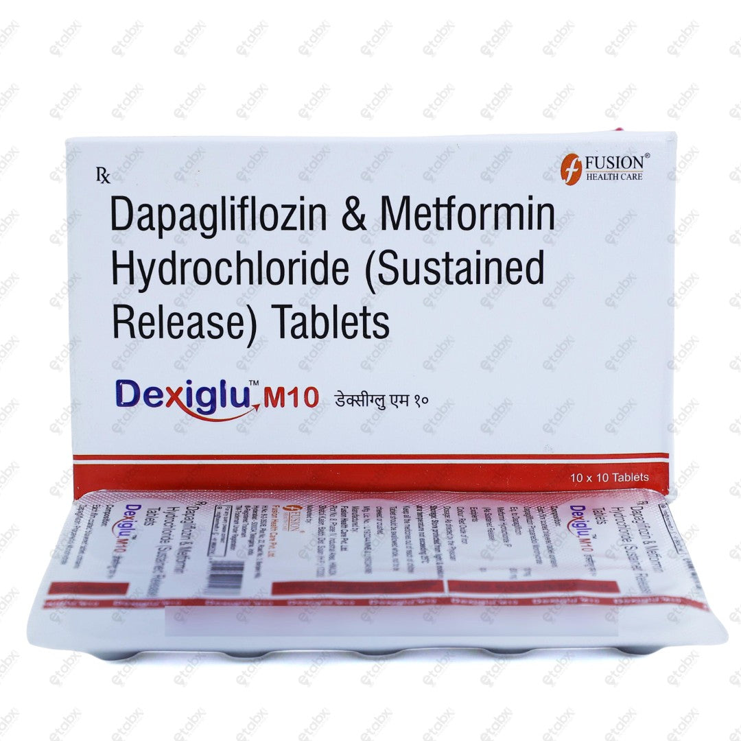 DEXIGLU M 10MG Tablet 10's