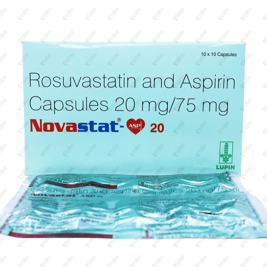 NOVASTAT ASP 20 Capsule 10