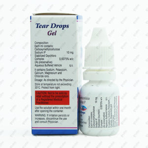 Teardrops Gel Eye Drops 10ml