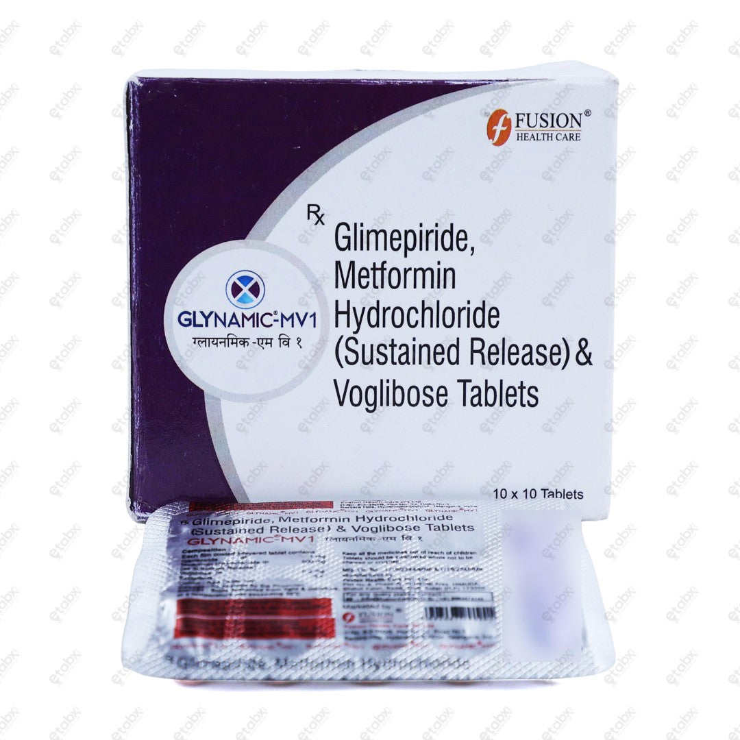 Glynamic MV1 Tablet 10's