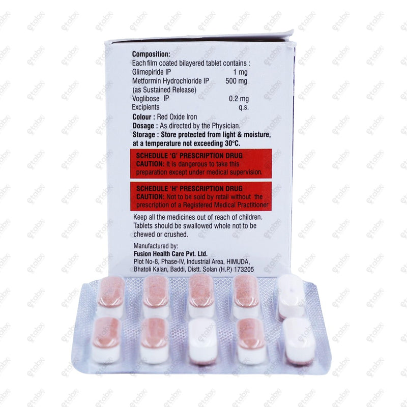 Glynamic MV1 Tablet 10's