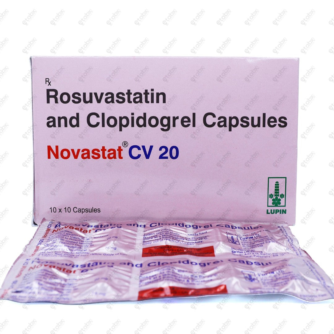 Novastat CV 20mg Tablet 10's